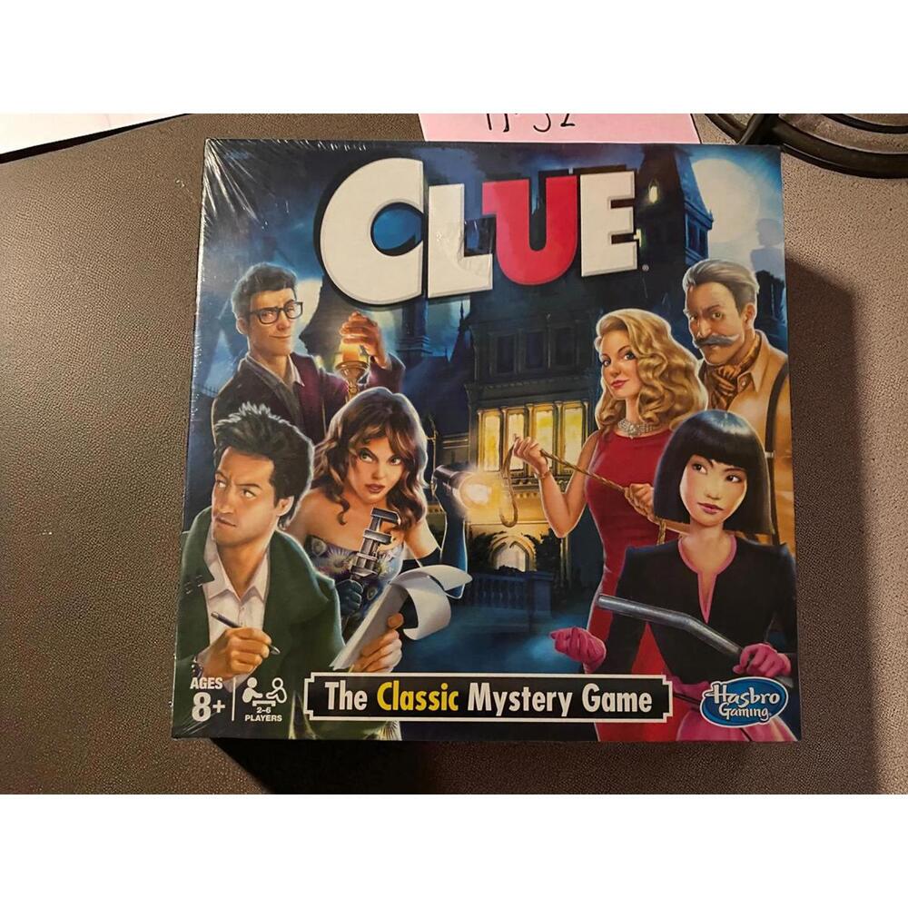 Clue The Classic Mystery Game Board Game Fun Family Play Unopened